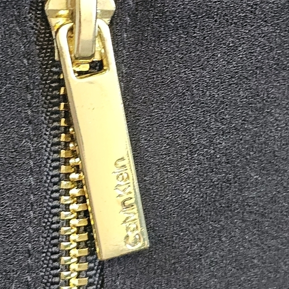 Calvin Klein Black Tulip Sleeve Sheath Dress - Picture 8 of 10